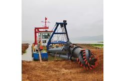China Advanced 12 Inch Slurry Dredging Boat With Diesel Engine For Dredging Project supplier
