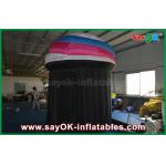 Advertising Booth Displays DIA 2.5m Customized Inflatable Booth Tent , PVC Photo Booth Tent Durable for sale