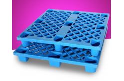 China Hdpe Nesting Warehouse Storage Shelves Blue Plastic Pallets Logistic Standard supplier