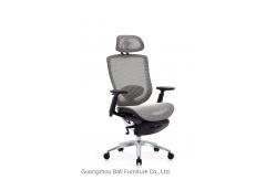 China High End Middle Back Computer Chair Swivel With Lift Handrails supplier