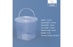 China Custom Printed Candy Popcorn Cookie Plastic Bucket with Lid supplier
