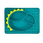 Toddlers Silicone Dinosaur Suction Plate Bowl Baby Feeding Food Grade for sale