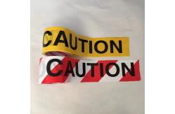 China Custom PE Caution Tape Danger Marker Warning Tape supplier