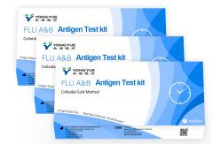 China Influenza A/B Ag Rapid Test Antigen Rapid Detection Kit CE Certificated supplier