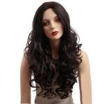 26 Natural Curly Body Wavy Synthetic Front Lace Wigs With Baby Hair for sale