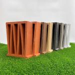 Non Polluted Terracotta Facade Brick Building Material Exterior Wall Cladding Tile Facing for sale