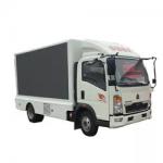 90km/H Mobile LED Display Truck Loop Ventilation Digital LED Advertising Truck for sale