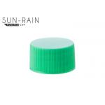 Ribbed aluminum plastic top bottle cap OEM design 24mm 28mm SR-209C