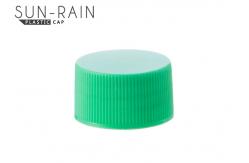 China Ribbed aluminum plastic top bottle cap OEM design 24mm 28mm SR-209C supplier