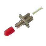 ISO LC-ST hybrid adapter Red hat Singlemode Fiber Optic Adapter Network ST To LC optical Adapter for sale