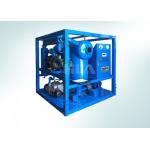 Blue Automatic Transformer Oil Treatment Machine Consistent Operation for sale