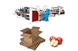 China Full Automatically Corrugated Carton Folding And Gluing Machine Electric Driven supplier