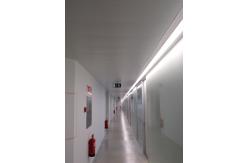 China Customized Aluminum Black Linear Pendant Light Indoor Linear Led Pendant supplier