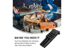 China Quility Folding Canister Holder for Camping Stoves 45g Fuel Stabilizer Base Bracket supplier