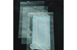 China Recycled CPE Plastic Pouches Packaging Bags Transparent For Electronics / Cloth supplier