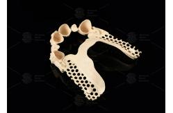 China Milled Peek Framework Customizable Digital Partial Dentures Superior Thin supplier