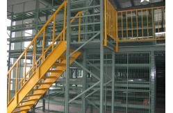 China Warehouse Steel Structure Loft Rack Multi Level Stairs Deck Mezzanine Floor supplier