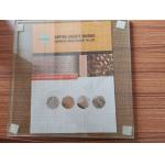 Enclosure Wired Security Laminated Glass Stainless Steel Wire Mesh for sale