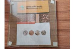 China Enclosure Wired Security Laminated Glass Stainless Steel Wire Mesh supplier