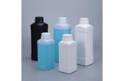 China 1000ML Square Plastic Bottle  For Liquid Reagent And Sample Storage supplier