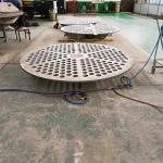 Titanium Steel Composite Tube Sheet for Chemical Fiber Engineering Ti Heat Exchanger for sale