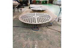China Titanium Steel Composite Tube Sheet for Chemical Fiber Engineering Ti Heat Exchanger supplier