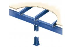 China Vertical Lifts Platform Floor Systems , Powder Coated Pallet Racking Mezzanine supplier