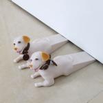 Non Phthalate PVC ABS Dog Door Stopper Decorative Animal Doorstop Door Wedge for sale