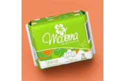 China Super Absorbent Overnight Sanitary Napkins With Breathable Backsheet supplier