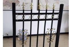 China Australia Hot Dip Galvanized 1.8x2.4m  House Gate Designs Wrought Iron Fence supplier