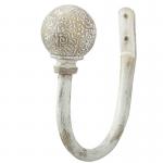 Electroplating 35mm Elliptical Pattern Curtain Hook Extenders for sale