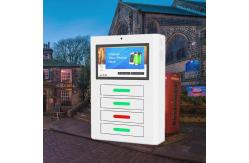 China Network Signage Wifi Public Cell Phone Charging Station LCD Advertisement Display supplier