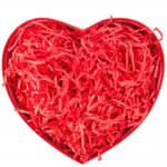 Cosmetic Box 17gsm Red Shredded Tissue Paper Eco Friendly Kraft for sale