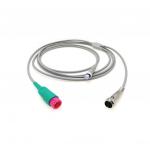 Medical TPU Cardiac Output Cable 3m 12 Pin CO Cable For Edan Monitor for sale