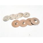 38mm Diameter Round Self Locking Washer For Perforated Base Insulaton Fasteners
