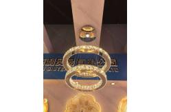 China Glass Lighting PVD Plating Machine , Crystal Chandelier  Multi Arc Vacuum Plating Equipment supplier