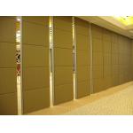 Modern Acoustic Movable Partition Walls / Sliding Folding Partition 3.65 Meters Height for sale