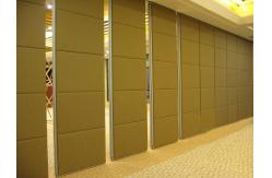 China Modern Acoustic Movable Partition Walls / Sliding Folding Partition 3.65 Meters Height supplier