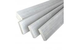 China Matt Silver Aluminium Flat Bar 6082 6063 T5 Rectangular Aluminum Extrusions Profile supplier