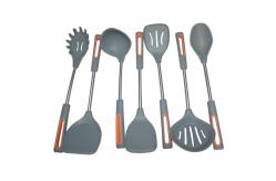 China Customized Silicone Spatula Kitchenaid Cooking Utensil Set 8 Pieces Eco Friendly supplier