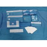 Hip Procedure Pack SMS Fabric Sterile Green Surgical pack Essential Lamination Patient disposable surgical pack for sale