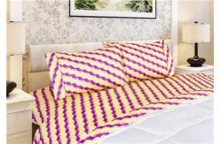 China Bamboo 4pcs Sheet Set Printed Bedsheet set supplier