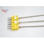 ANSI K Type Thermocouple Sensor 1m Length With SS310 Sheath for sale