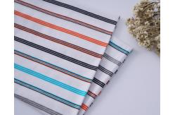 China Breathable And Environmentally friendly and healthy ​Striped Material Fabric For T-Shirt supplier