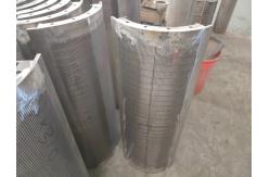 China Durable Wedge Wire Screen with Galvanizing and Customizable Options supplier
