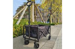 China Durable Cloth Foldable Wagon Cart With PVC Wheel Net Weight 5.4 KG supplier