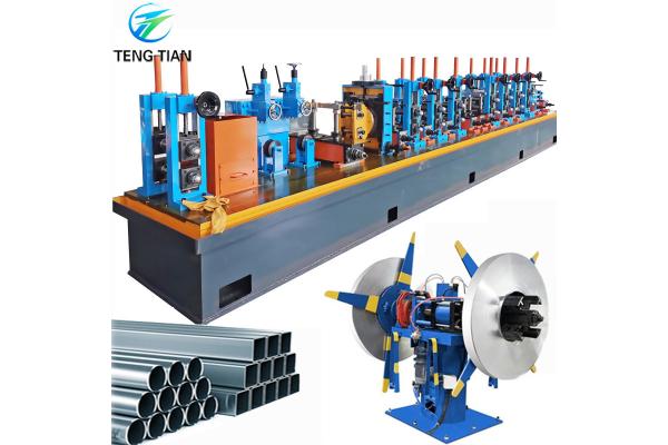 HG508 High Efficiency MS Steel Tube Making Machine with PLC Control