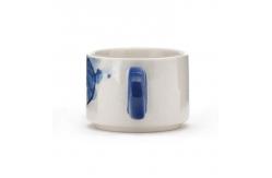 China 7oz Custom Pattern Mugs Ceramic Coffee Mug Cute Mini Cup Stacking Ceramic Mugs supplier