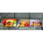 700nits FHD Indoor Digital Menu Board For Fast Food Advertising for sale