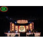 P4.8mm Rental LED Display Outdoor Stage Backgroud Large Led Screen Hire for sale